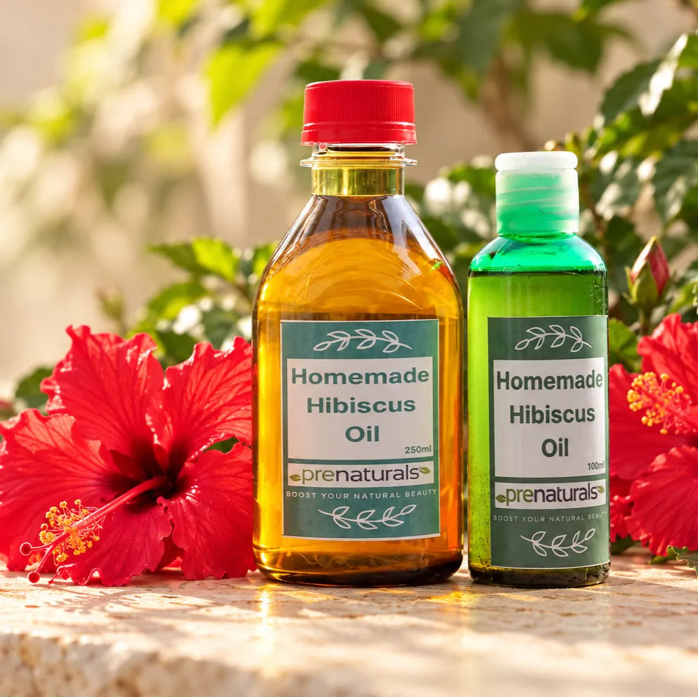 Homemade Hibiscus Oil